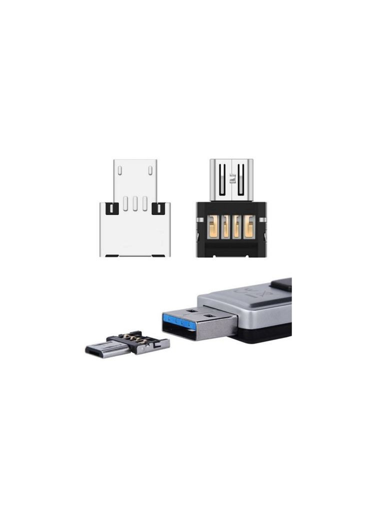 Кабель Lapara OTG Micro to USB AF (268146343)