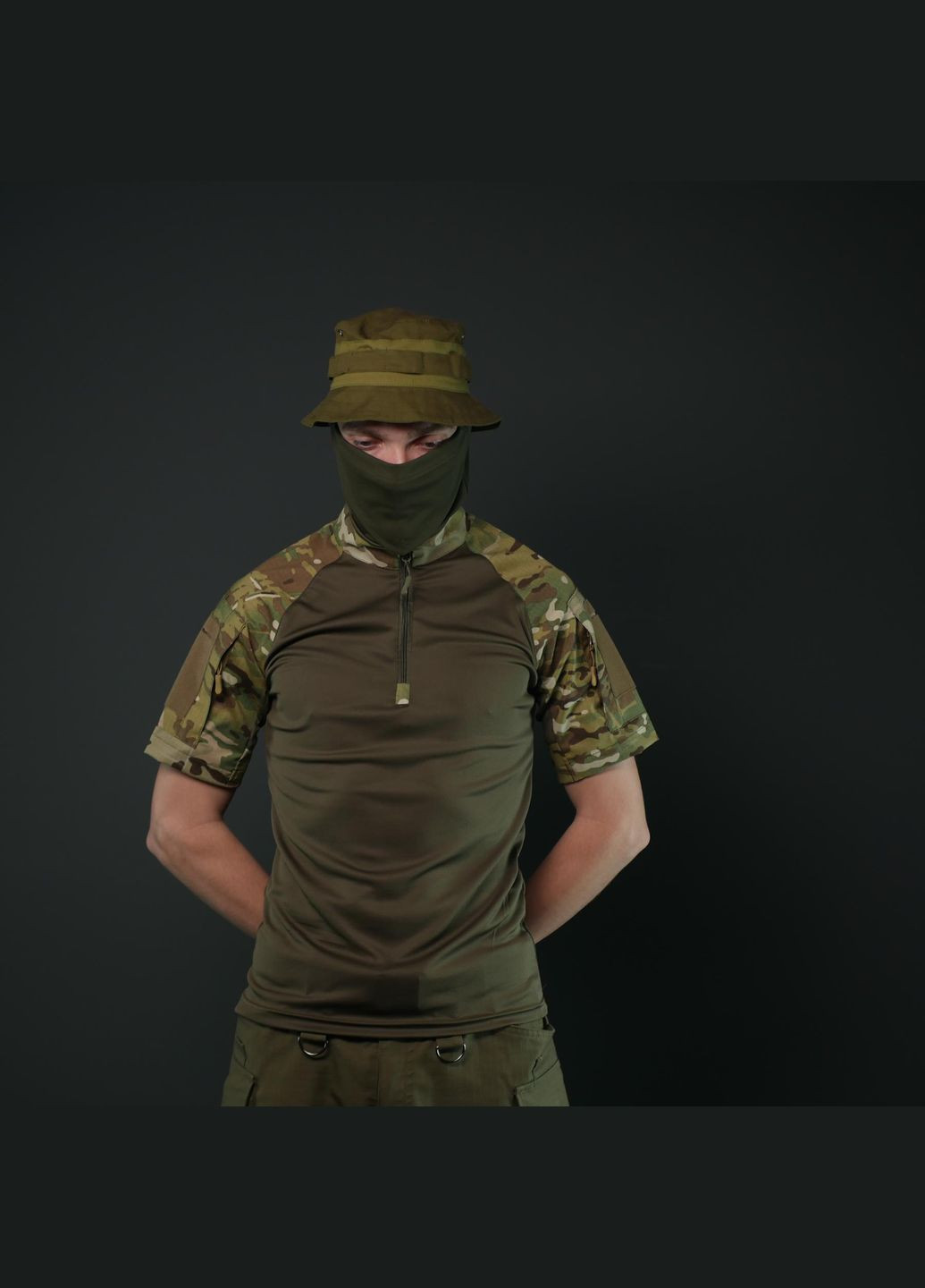 Тактична сорочка Убакс мультикам з коротким рукавом No Brand (334708909)