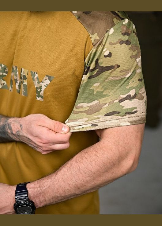 Патріотичний літній чоловічий костюм з принтом футболка шорти койот мультикам Freedom