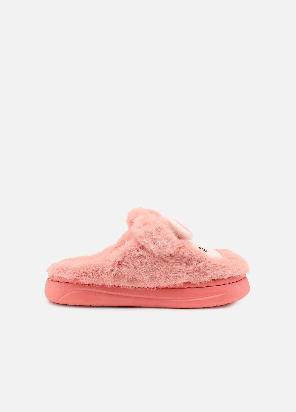 Светло-розовые тапочки домашние для девочки цвет пудровый cb-00276342 Yuki