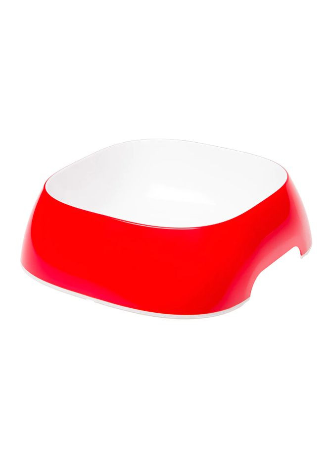 Пластикова миска для котів та собак Glam червона L 1,2 л 71218022 Ferplast (269459564)