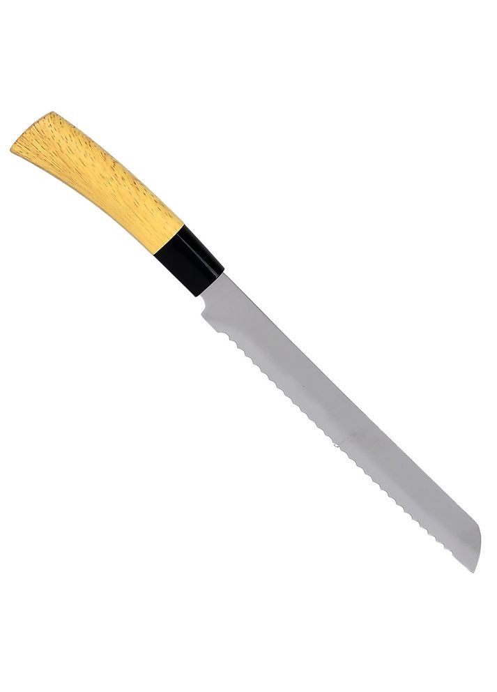 Нож кухонный для хлеба SS "Japan" 33см (лезвие 20.5см) Home (331603584)