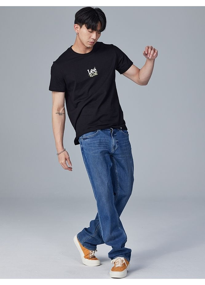 Чорна футболка Lee