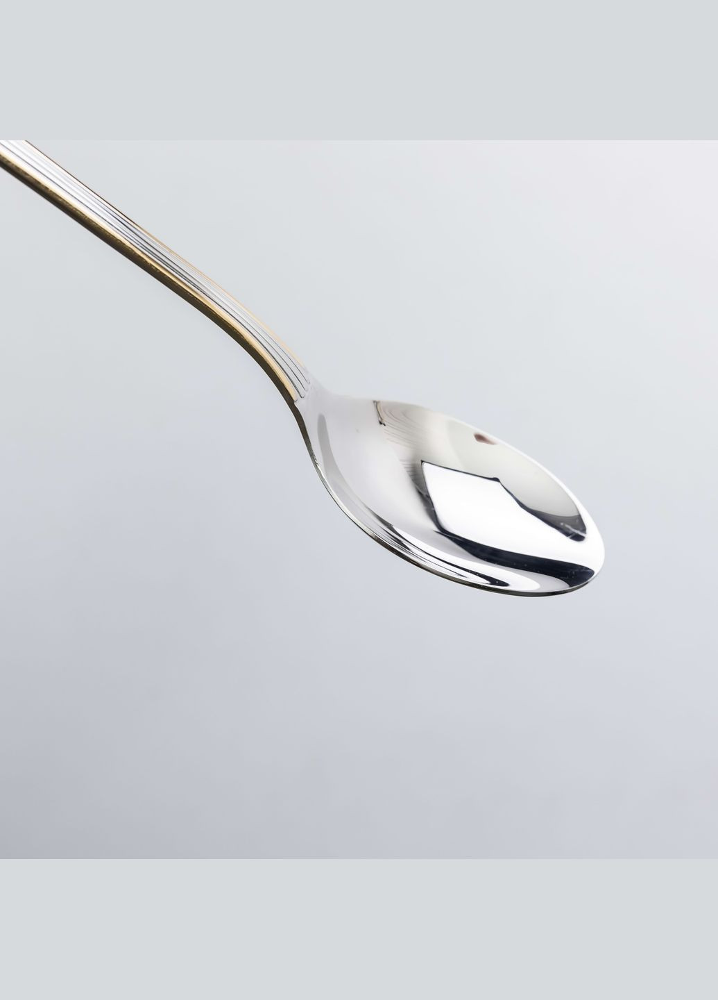 Набір столових ложок з нержавіючої сталі 6 штук, срібло з золотом Yiwu (324234928)