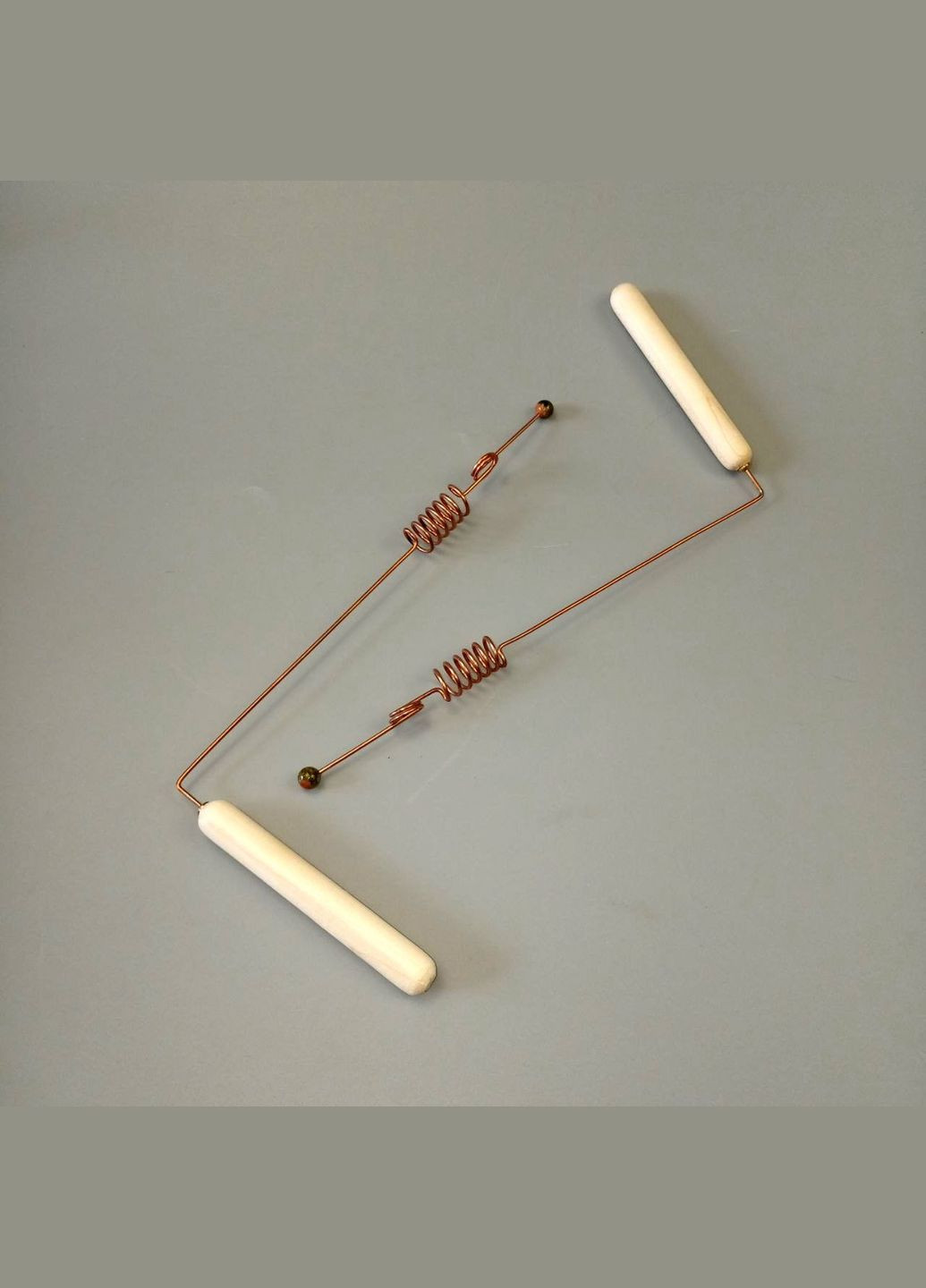 Набір 2 рамки для біолокації з подвійними резонаторами та зеленою яшмою+подарунок No Brand (342384763)