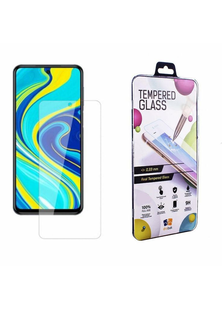 Скло захисне Xiaomi Redmi Note 9 Pro (m432904) Drobak Xiaomi Redmi Note 9 Pro (Tempered glass) (121290) (367067411)