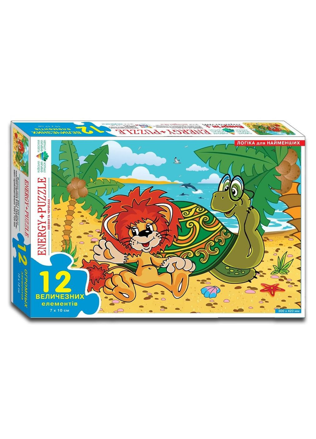 Гра - пазл "Левеня" 12 елементів MIC (297138159)