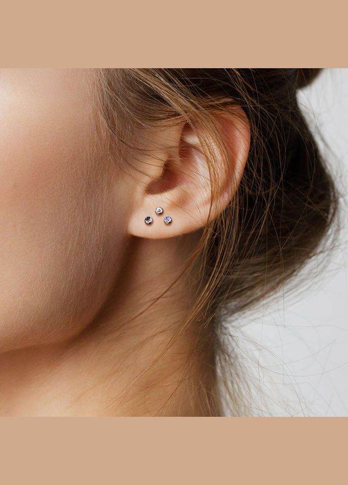 Лабрет з титану для пірсингу TIL03-16083-P Spikes (333698247)