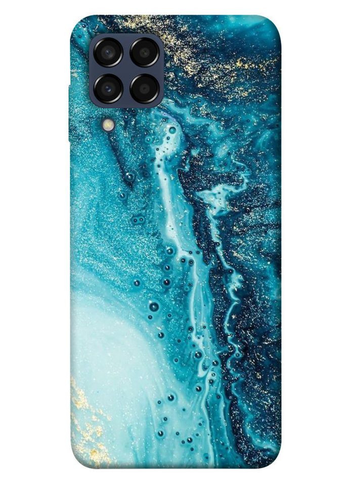 Чехол с принтом для Samsung Galaxy M33 5G / для Samsung галакси М33 Голубая краска No Brand (334857182)