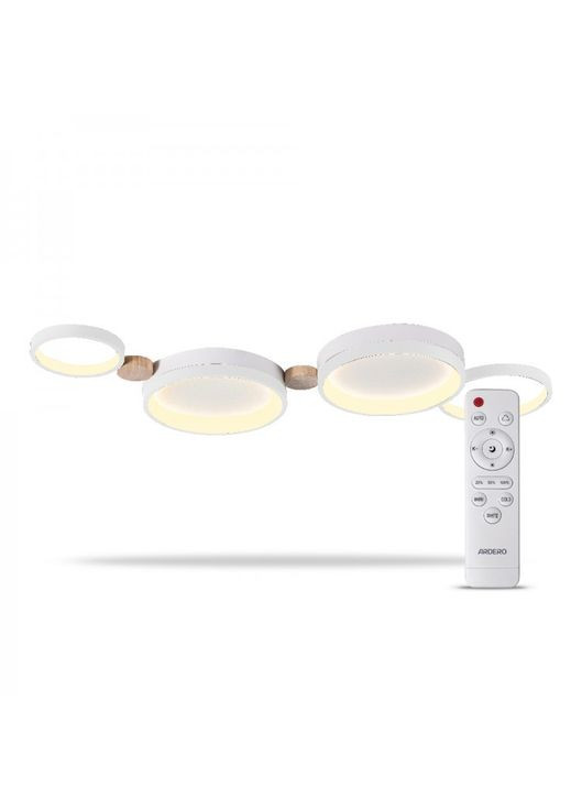 Світлодіодна накладна люстра AL6194-1ARD SCANDY 65Вт білий Ardero (365651080)