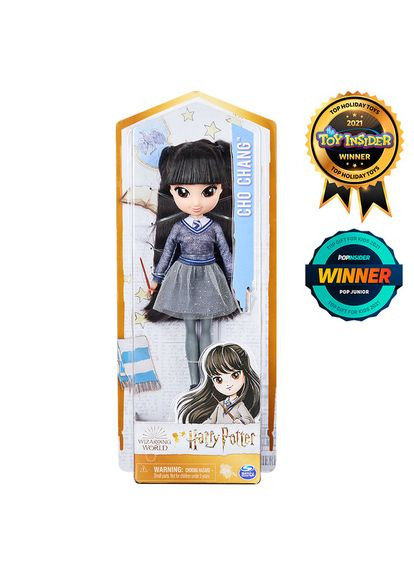 Кукла Джоу 20 см коллекционная с длинными волосами и волшебной палочкой, Персонаж из мира Гарри Поттера Harry Potter (322777144)