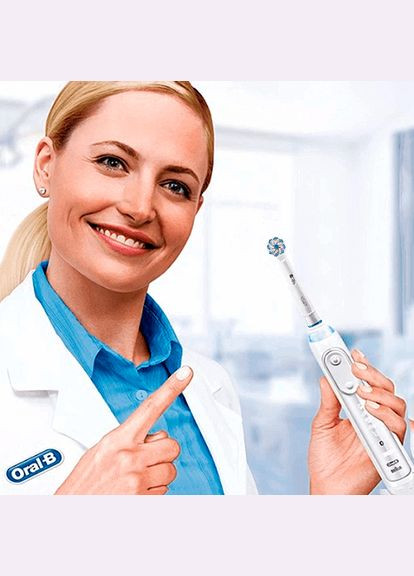 Насадки Oral b Sensitive Clean EB60 (8 шт.) для чутливих зубів і ясен насадка на щітки орал бі м'яка Oral-B (300158964)