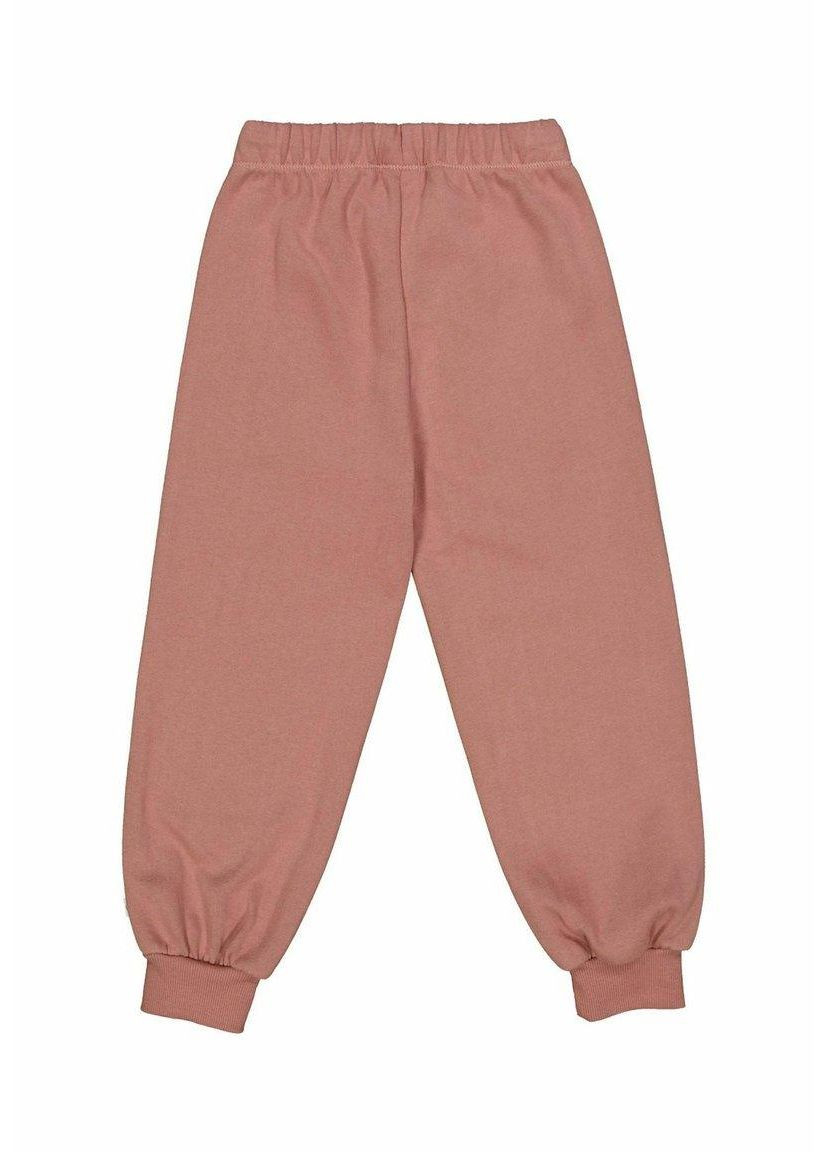 Дитячі теплі спортивні штани для дівчинки Пудрові (25111299) Green Cotton (369502777)