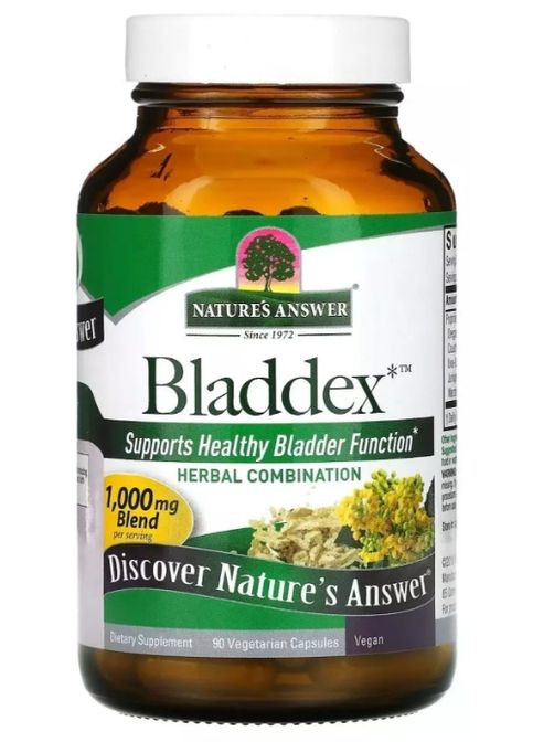 Bladdex 1000 mg 90 Veg Caps Nature's Answer (301006162)