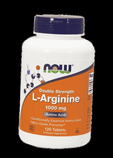 Аргинин, LArginine 1000, 120таб (27128006) Now Foods (293257061)