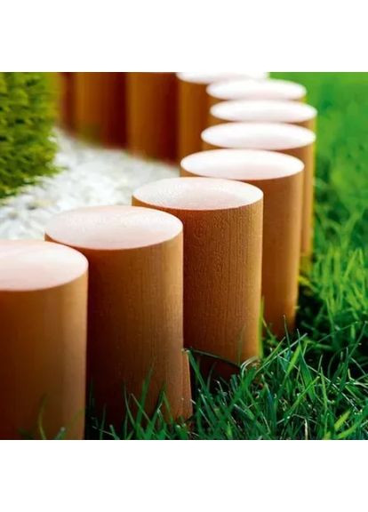 Бордовий газонний 3 MAXI 10 секцій х 21 см 2.1 м Brown (34-013) Cellfast (322938893)