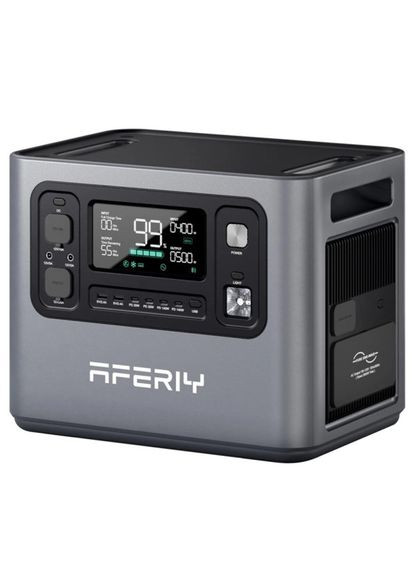 Зарядна станція P280, чиста синусоїда, 2800 Вт, LiFePO4, 2048 Вт·год, 13 вихідних портів AFERIY (372006185)