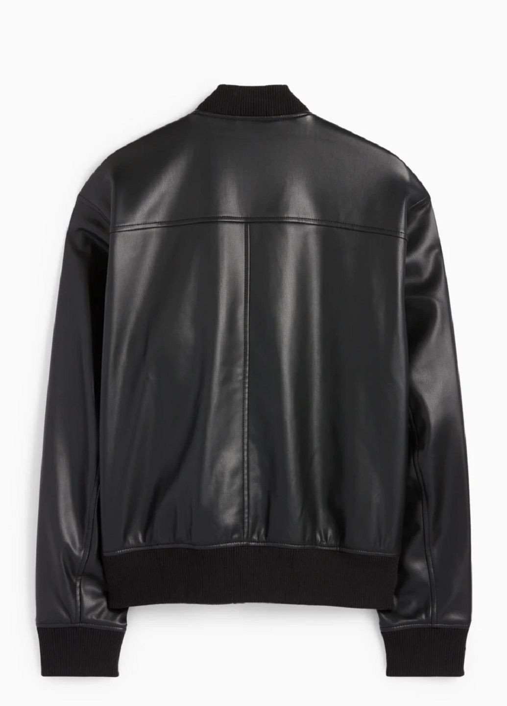 Чорна демісезонна куртка C&A