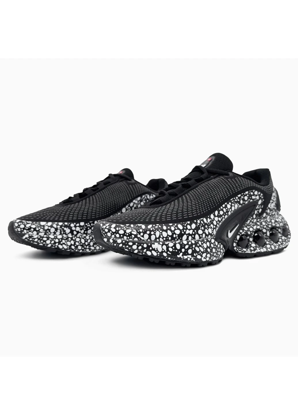 Белые летние кроссовки nike air max dn safari black/white найк аир макс дн No Brand