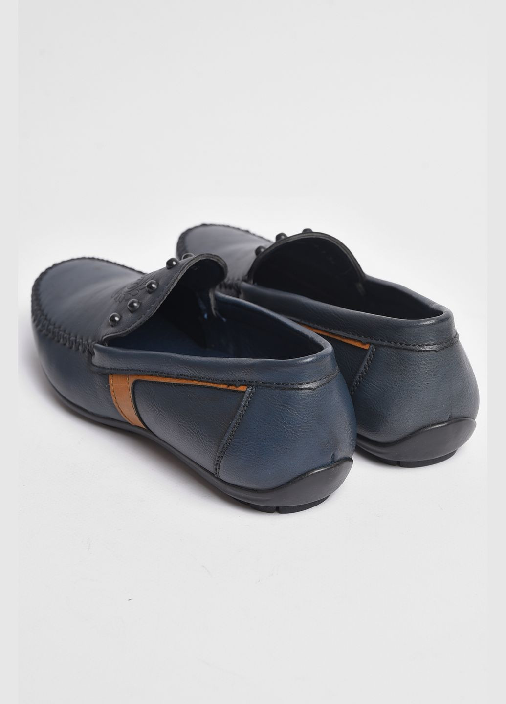 Туфлі підліткові для хлопчика темно-синього кольору Let's Shop (289456759)