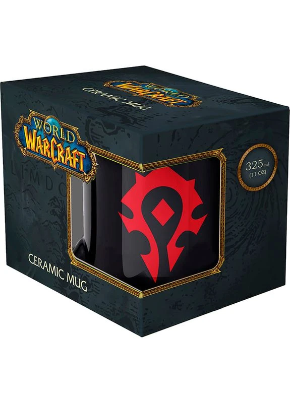 Кухоль WORLD OF WARCRAFT Horde 325 мл (FWWMUG24BKHOR0002) Blizzard (378783675)