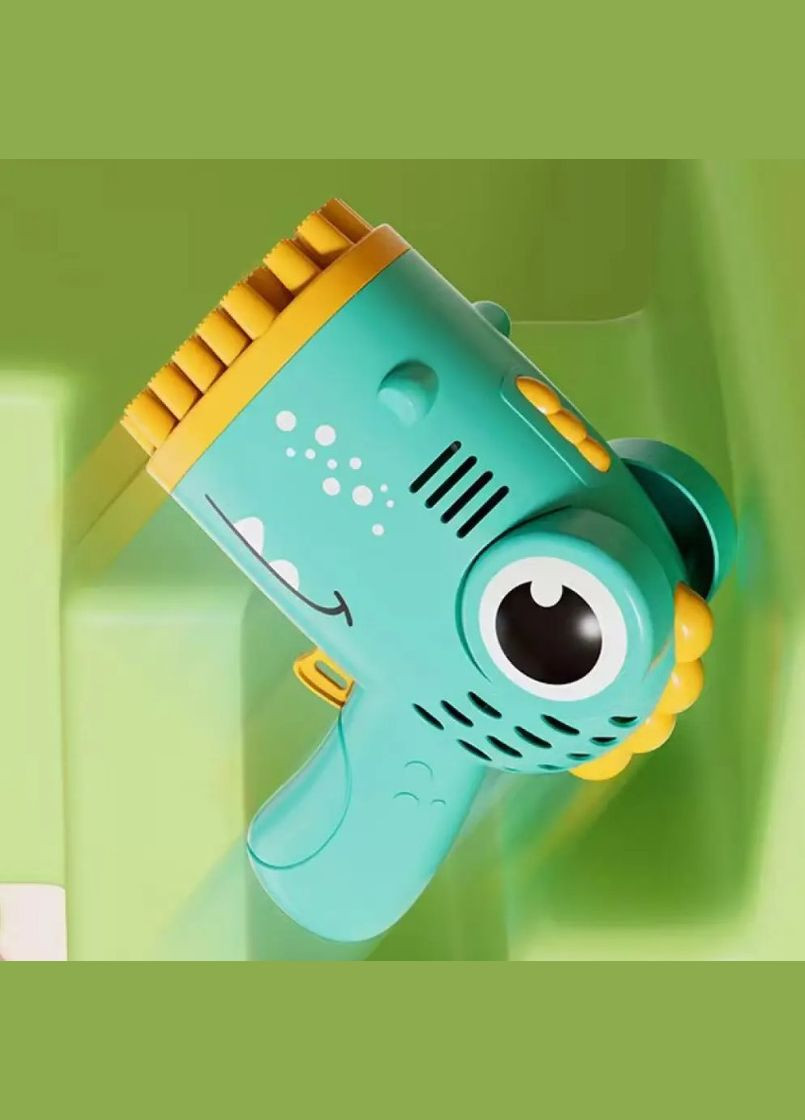 Детский пистолет для мыльных пузырей на батарейках, Bubble blaster, Голубой / Генератор мыльных пузырей No Brand (326800200)