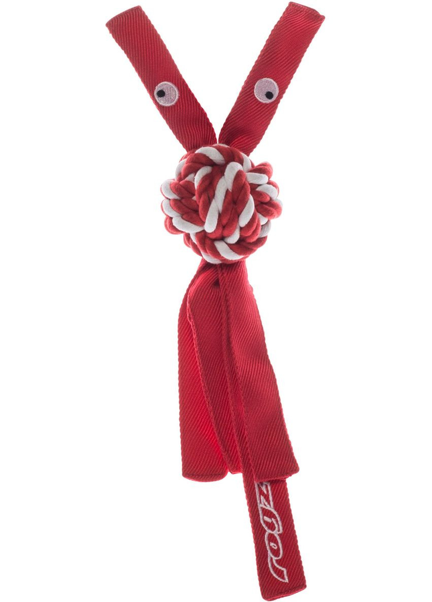 Іграшка для собак Cowboyz червона М 31 см 4289707 ROGZ (269341775)