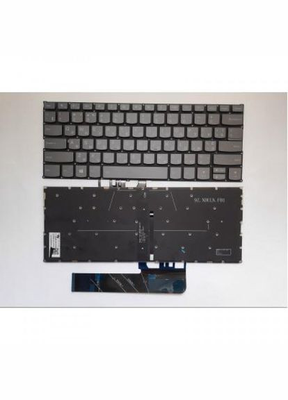 Клавіатура Lenovo yoga 530-14arr/14ikb серая с подсв ua (275092553)