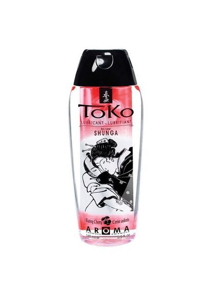 Лубрикант на водной основе Toko AROMA - Blazing Сherry (165 мл) Shunga (369953384)