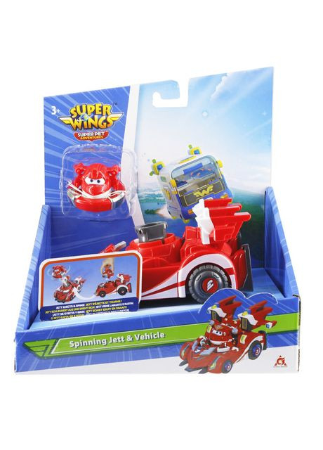 Ігровий набір Super Wings Spinning Vehicle: Джетт (EU770310) No Brand (326741336)