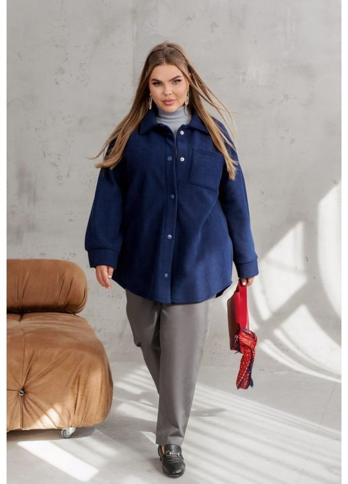 Кардиган-сорочка із м’якого вельвету на флісі MoDiva 2623 (363263554)