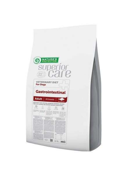 Сухой корм для собак VD Gastrointestinal White Fish Adult All Breed Dogs с белой рыбой 10 кг (NPSCVET47577) Nature's Protection (362602642)