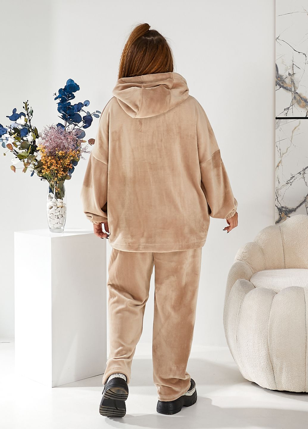 Велюровый спортивный костюм No Brand (319327455)