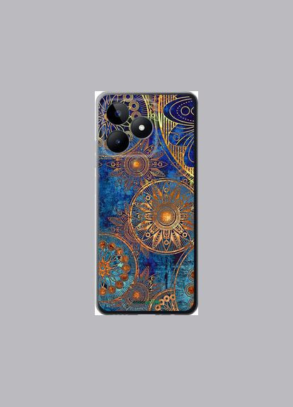 Чохол на Realme C53 Золотий візерунок "678u-3128-2448" Endorphone (348092442)