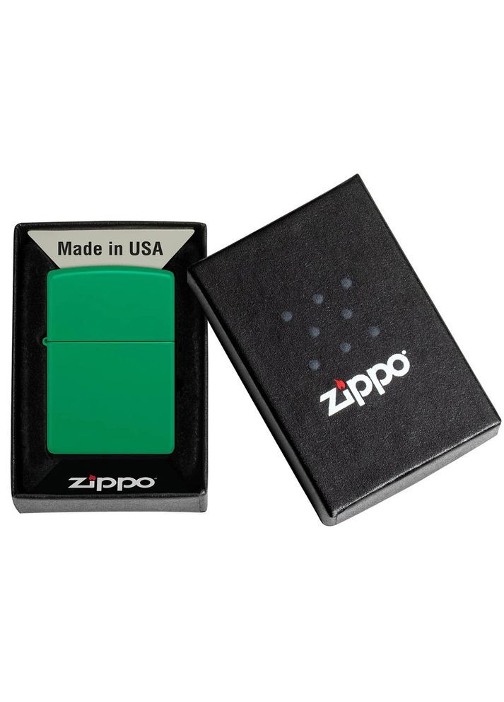 Запальничка 48629 Regular Grass Green Matte Zippo (316617984)