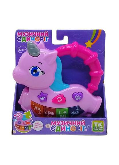 Пианино Музыкальный единорог TK Group игрушка для малышей музыкальный инструмент ProDobro (367092341)