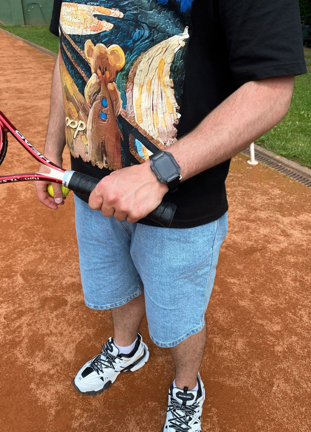 Мужские умные часы чёрные Modfit Warrior (348359918)