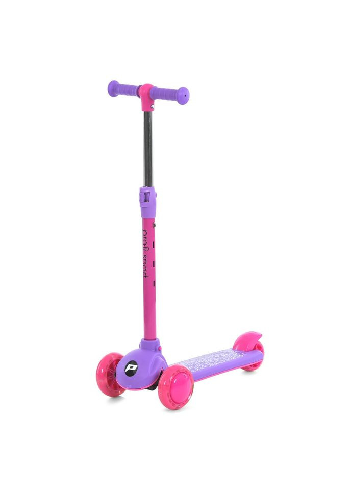 Самокат детский трехколесный JR3-139-V, колеса со светом Bambi (363124858)