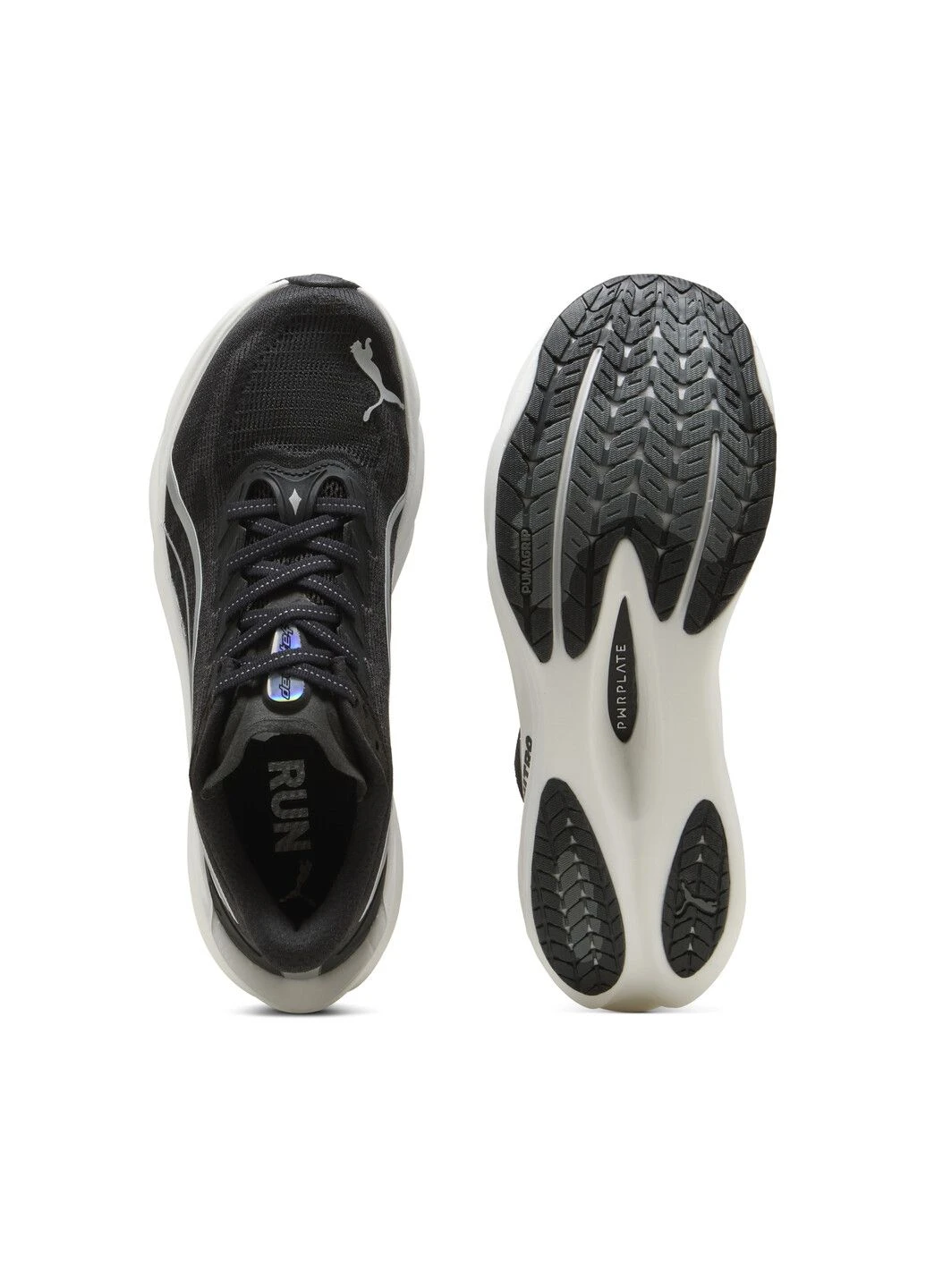 Чорні кросівки deviate nitro™ 4 running shoes men всесезон Puma