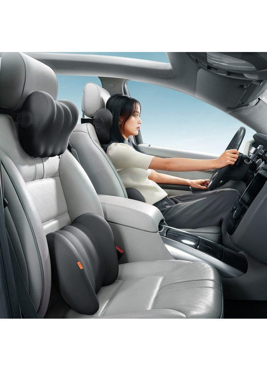 Подушка для підголовника ComfortRide Series Car Headrest Pillow Cluster Black Baseus (360875139)