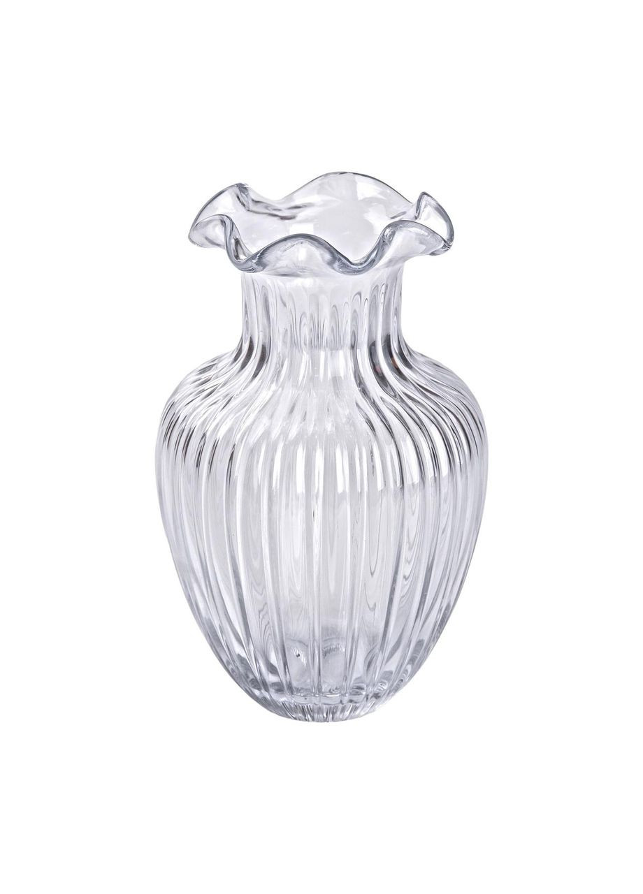 Стеклянная ваза, декоративная, 21,5 см HP-1700 Yiwu (368766997)