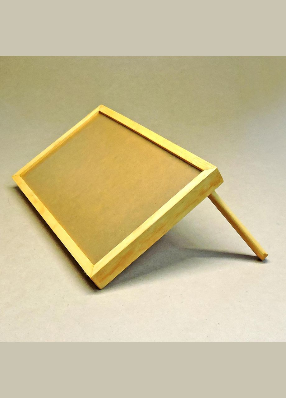 Столик-поднос для завтрака из дерева Орегон карри (СТП-000103) No Brand (327849240)