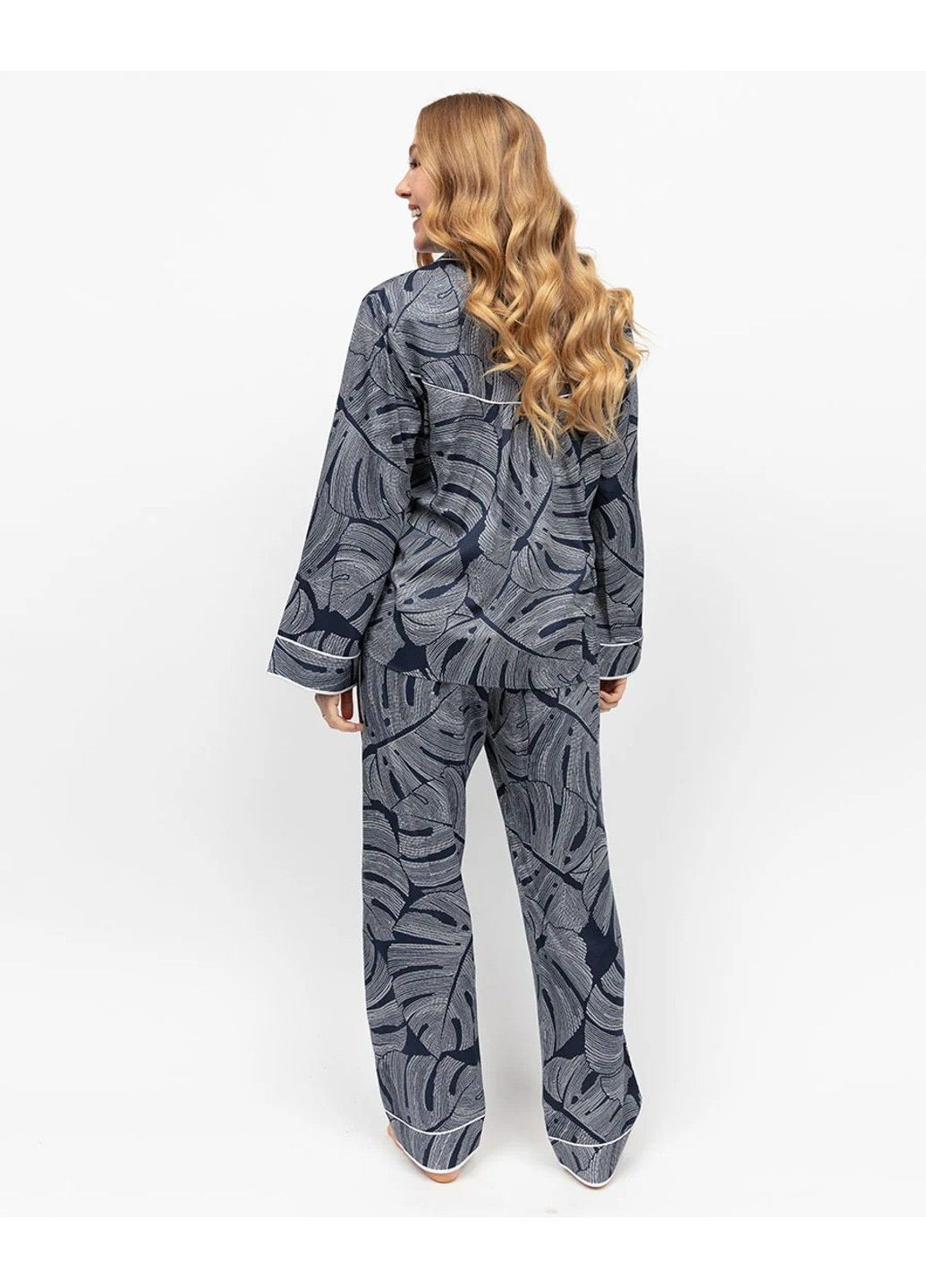 Комбинированная 1994 knightbridge пижамный комплект жакет/брюки женский fable&eve Fable & Eve