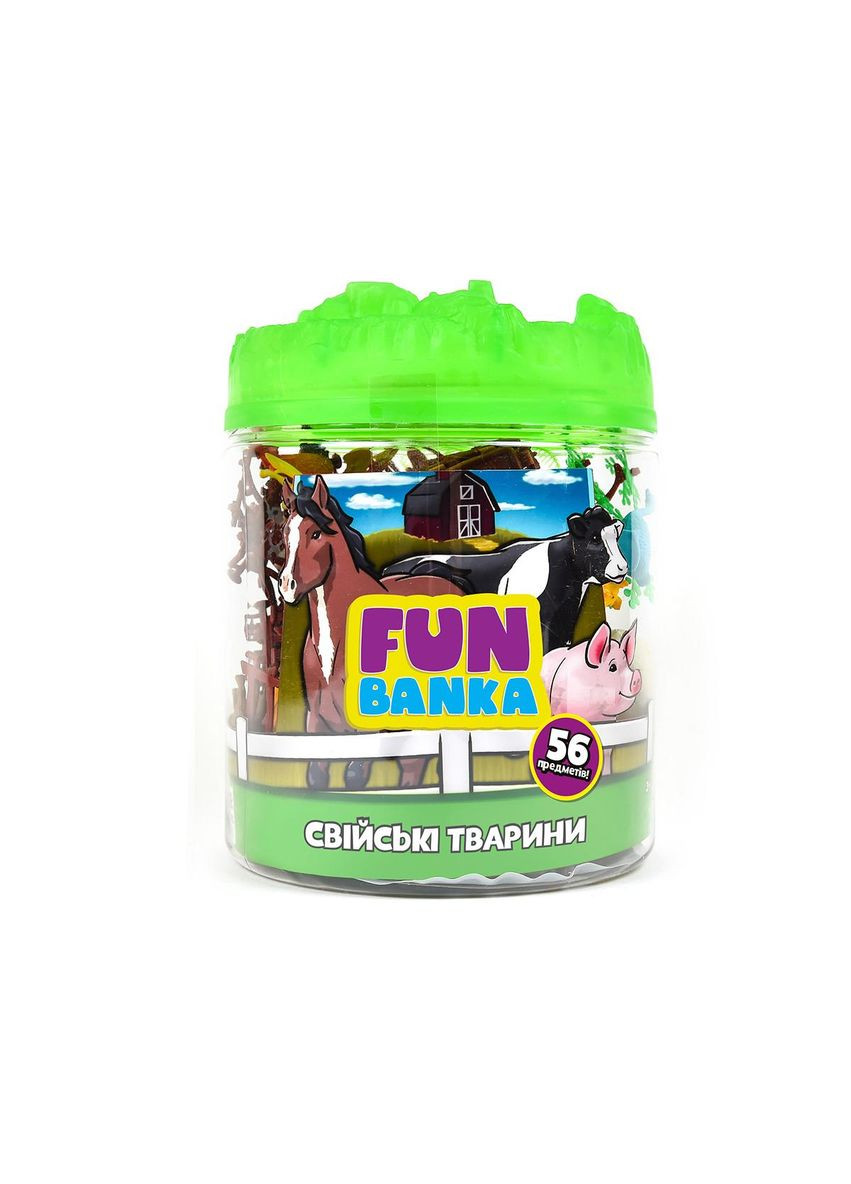 320062 Игровой набор FUN BANKA СВОЙСКИЕ ЖИВОТНЫЕ Huada Toys (329897176)