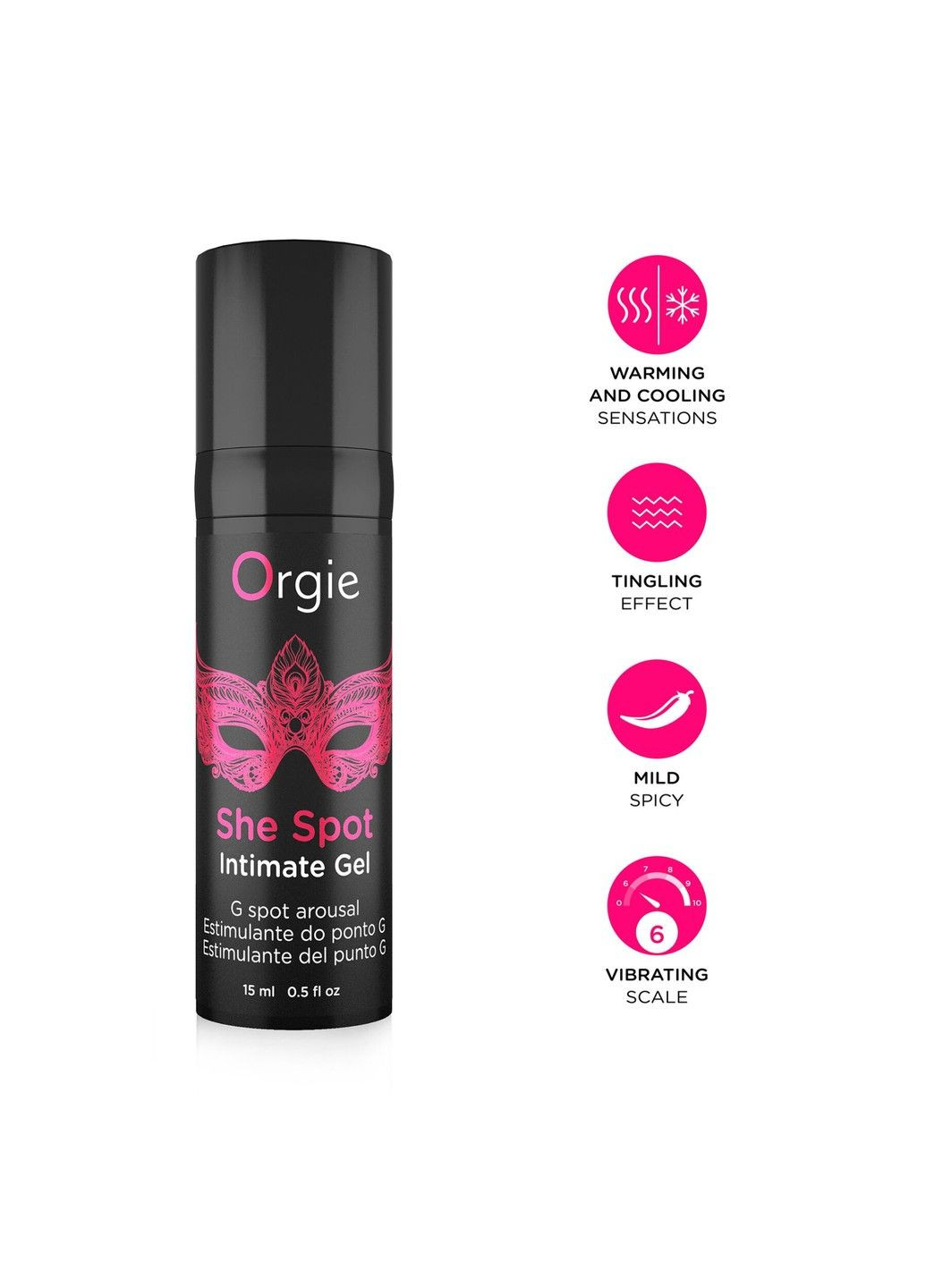 Гель для стимуляції точки G She Spot 15 мл Orgie (348517362)