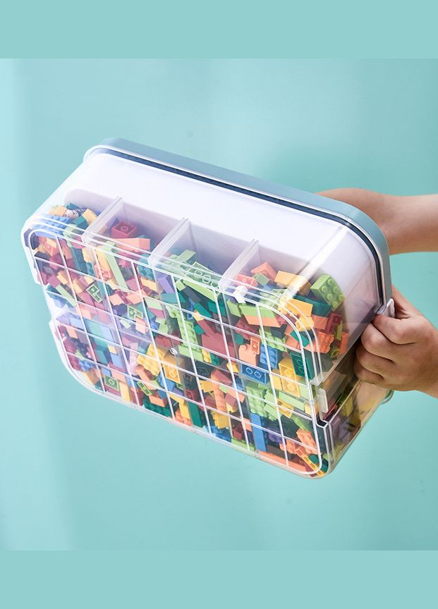 Ящик-органайзер для зберігання деталей конструктора LEGO No Brand (300076213)