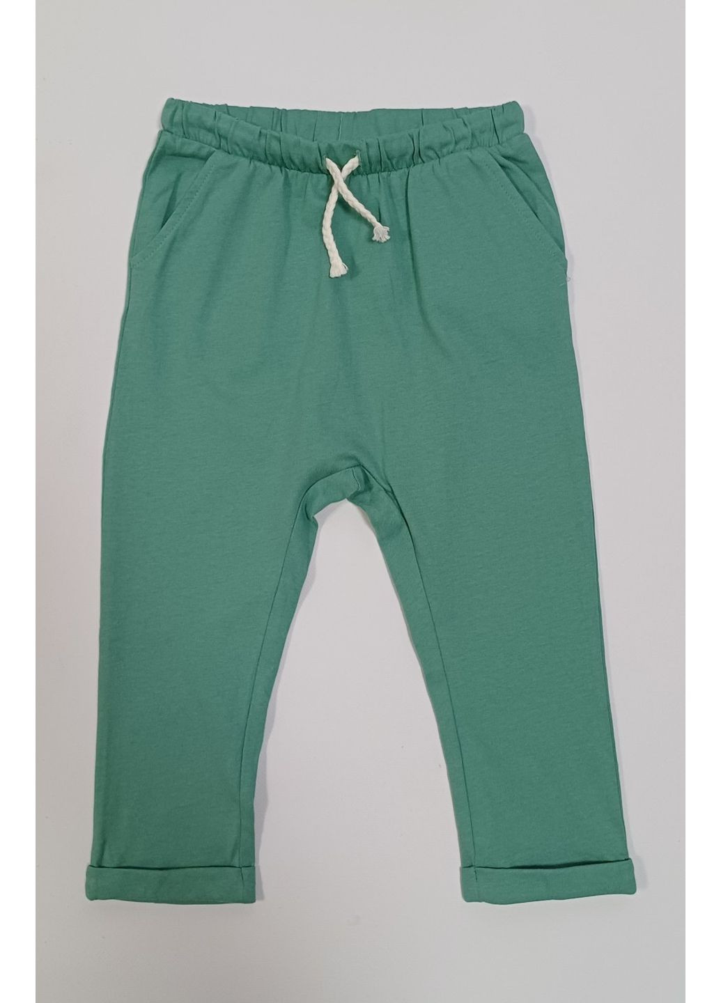 Мятные летние брюки H&M