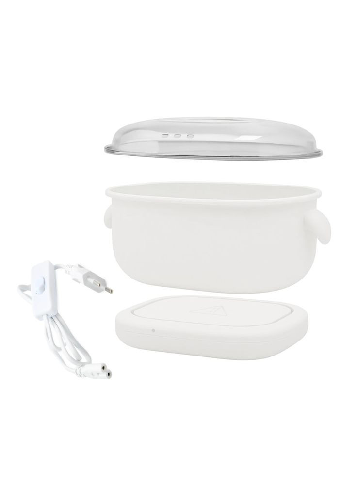 Баночний воскоплав SS-001A силіконовий для депіляції на 400 мл 100 Вт, білий No Brand (331902121)