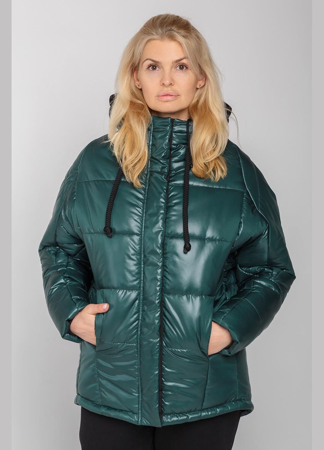Зеленая зимняя зимняя куртка лия зеленый MioRichi