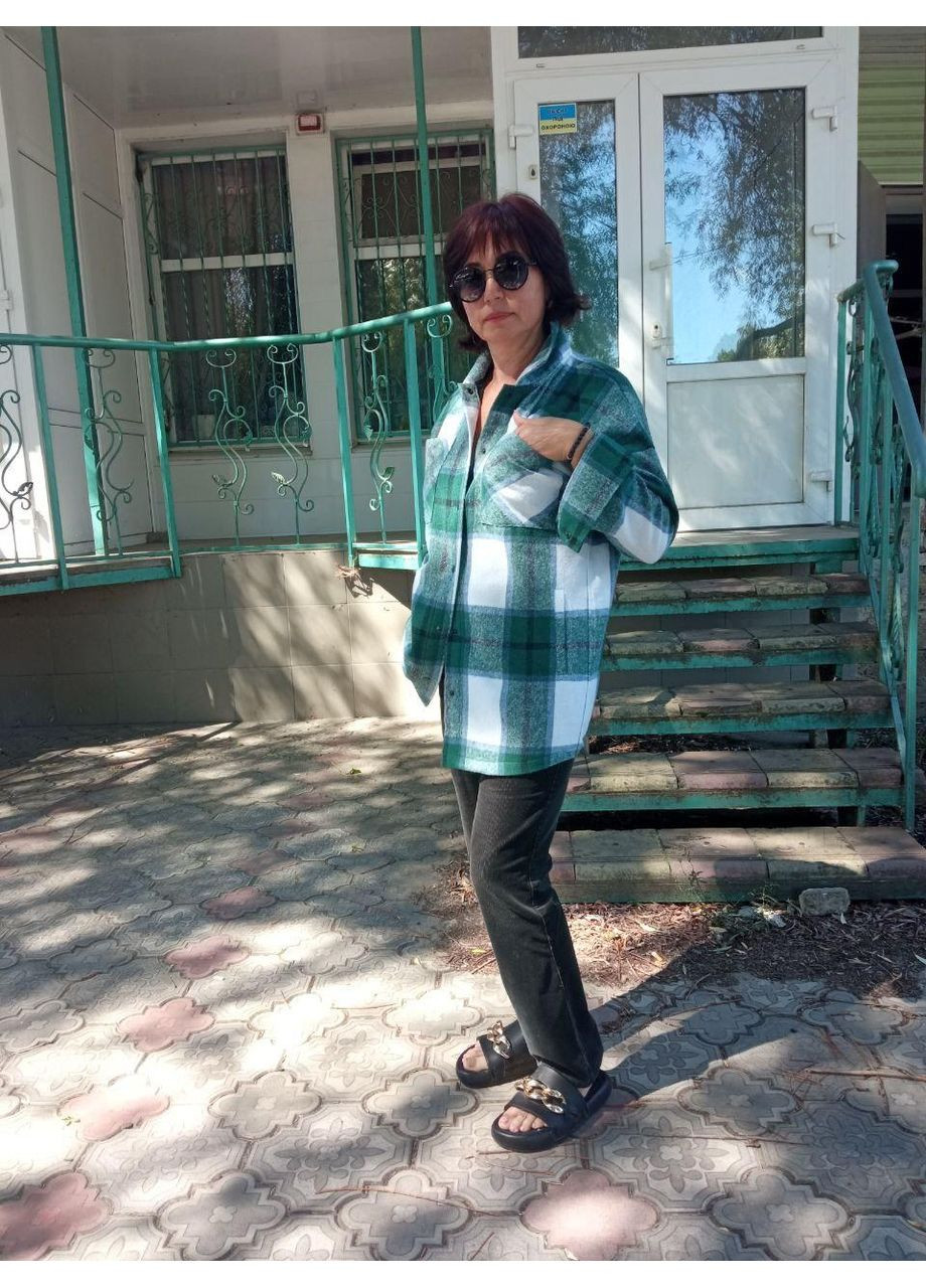 Зеленая кэжуал рубашка 2 Льва